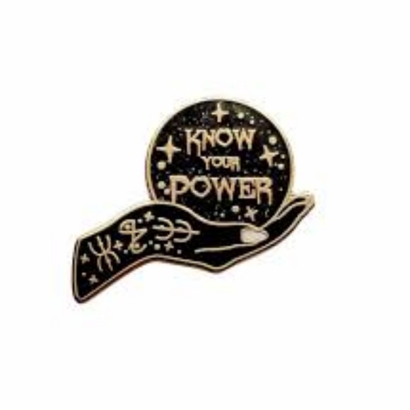 Jewelry - Know Your Power Enamel Pin